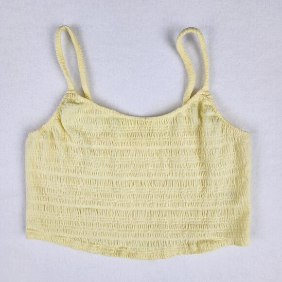 PacSun Tops - PacSun Pac Cares Womens Crop Top Size S Yellow